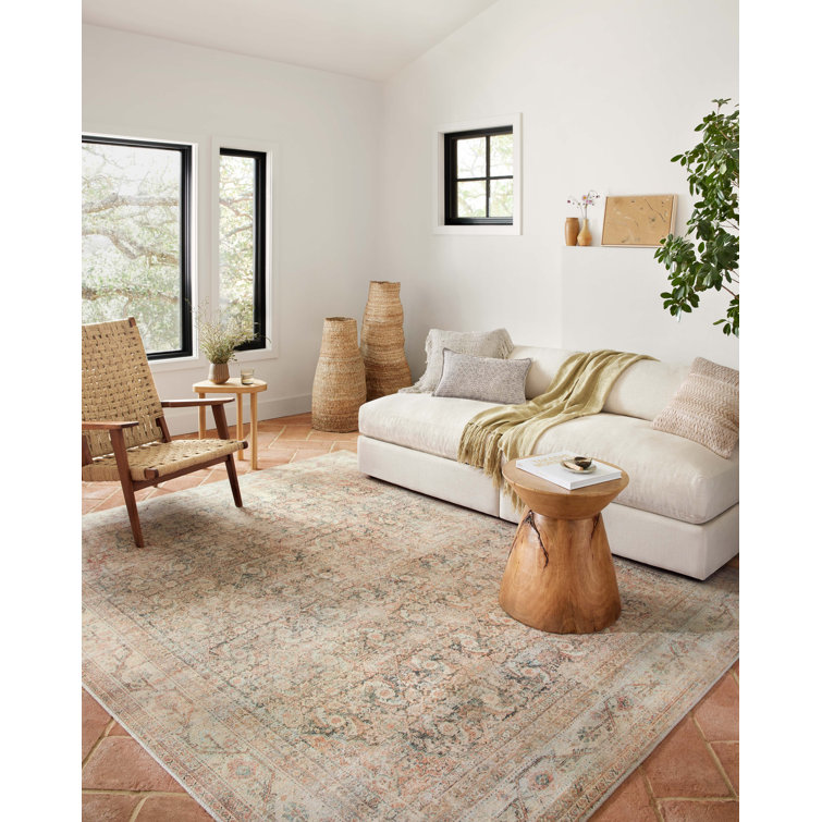 Loloi II Oriental Natural/Apricot Area Rug & Reviews Wayfair